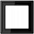 Рамка 1-постовая Jung LS 990 Черный