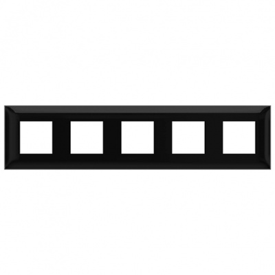 Рамка ARTLEBEDEV, "Avanti", "Черный квадрат", 10 модулей DKC DKC Avanti 4402900DKC