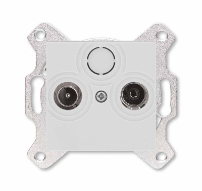 Розетка TV-R оконечная серый ABB Levit ABB Levit 2CHH083503A6016