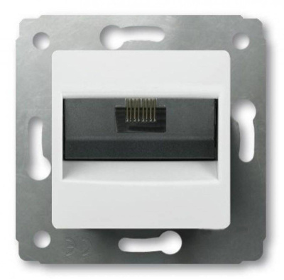 Розетка информационная RJ45 кат.6 UTP Legrand Cariva Белый Legrand Cariva 773641