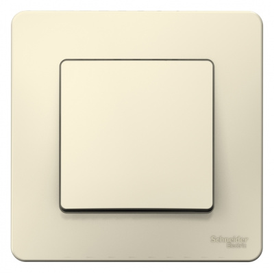 Выключатель 1-клавишный скрытой установки (cхема 1) 10A 250B Systeme Electric Blanca Молочный Systeme Electric Blanca BLNVS010102