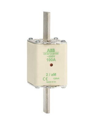 Предохранитель OFAF2aM4500 500A тип аМ размер2, до 500В ABB ABB  1SCA022697R9600