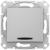 Выключатель 1-клавишный с индикацией 10A Schneider Electric Sedna Алюминий Schneider Electric Sedna SDN0400360