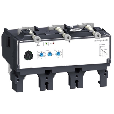 Расцепитель Micrologic 2,3-M 500A (LSOI) 3P 3d Schneider Electric Compact NSX400-630 Schneider Electric Compact NSX LV432071