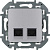 Двойная розетка RJ 45 - категория 6 - UTP IEK Inspiria Алюминий