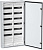 TITAN 5 Корпус металлический ЩРн-168 (2х84) 1085х570х140 IP54 бел IEK