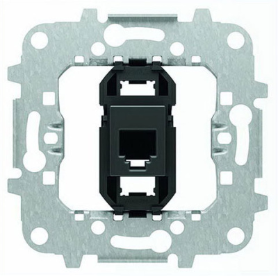 Механизм Розетка телефонная RJ12 6 контактов ABB NIE Sky ABB Olas/Tacto/Zenit/Sky 8117