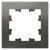 Рамка 1-постовая Schneider Electric AtlasDesign Сталь Systeme Electric AtlasDesign ATN000901