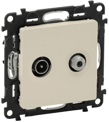 Розетка TV-SAT проходная Legrand Valena Life Слоновая кость Legrand Valena Life 753563