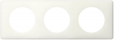 Рамка 3-постовая 2+2+2 мод Legrand Celiane Белый глянец Legrand Celiane 066633