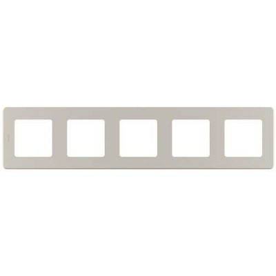 Рамка декоративная универсальная, 5 постов, Legrand Inspiria Шампань Legrand Inspiria 673978