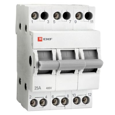 Трехпозиционный переключатель 3P 16A EKF Basic EKF  tps-3-16