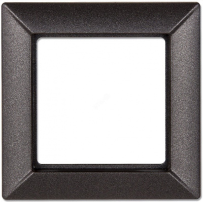 Рамка 1-постовая Jung Eco Profi Антрацит Jung Eco Profi EP481AN