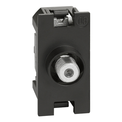 Розетка TV звезда разъем F 1 мод Bticino LivingNow Bticino Living now K4202F