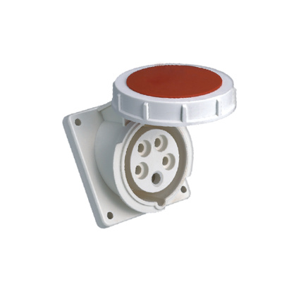 Розетка стационарная внутренняя угловая 4352 3P+PE+N 63A 380В IP67 EKF PROxima EKF  ps-4352-63-380