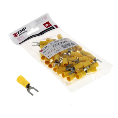 Наконечник вилочный изолированный EKF PROxima НВИ 5.5-4 EKF  nvi-5.5-4n