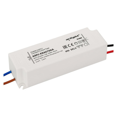 Блок питания ARPJ-KE60700A 42W, 700mA, PFC Arlight Arlight ARPJ-KE 021900Arlight