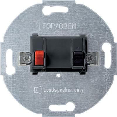 Механизм Розетка для громкоговорителей 1 пост Merten System M Антрацит Merten System M MTN466914