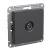 SE AtlasDesign TV Розетка проходная Базальт 4DB механизм Systeme Electric AtlasDesign ATN001492