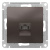 Розетка компьютерная RJ45 механизм Schneider Electric AtlasDesign Мокко Systeme Electric AtlasDesign ATN000683