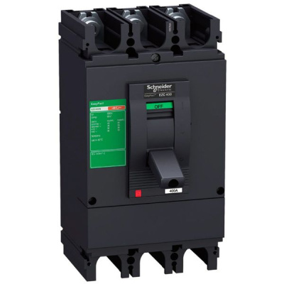 3П3Т Автоматический выключатель EZC630 50кА/415В 400А Schneider Electric Schneider Electric  EZC630H3400N
