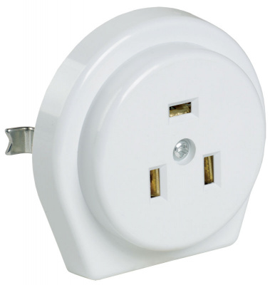 Розетка с заземлением скрытого монтажа для плиты прямая 32A белая IEK РПпл11-01-Ст IEK РПпл ERP11-32-01-K01