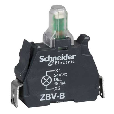 Светодиод. блок. 24в под разъем. ZBVB34 Schneider Electric  Schneider Electric  ZBVB34