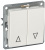 Переключатель 2-клавишный жалюзийный с механической блокировкой (схема 4) 16A Wessen 59 Белый Wessen Wessen 59 VS416-253-1-86