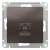 Розетка компьютерная RJ45 механизм Schneider Electric AtlasDesign Мокко Systeme Electric AtlasDesign ATN000683