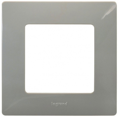 Рамка 1-постовая Legrand Etika Светлая галька Legrand Etika 672521