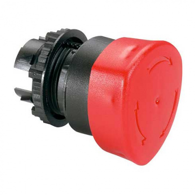 Кнопка с грибовидным толкателем ∅ 40 - Osmoz - возврат-поворот - экстр. откл. - без подсв. - IP 66 - красный Legrand Legrand  023882