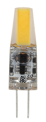 Лампа светодиодная капсульная G4 12В 1,5Вт 2700К ЭРА ЭРА Стандарт LED JC-1,5W-12V-COB-827-G4