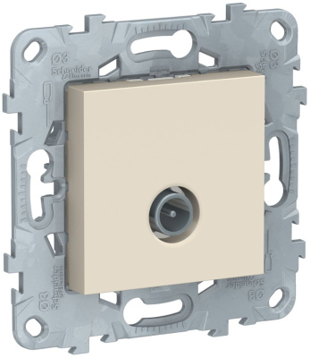 Розетка TV одиночная Schneider Electric Unica New Бежевый Schneider Electric Unica New NU546244
