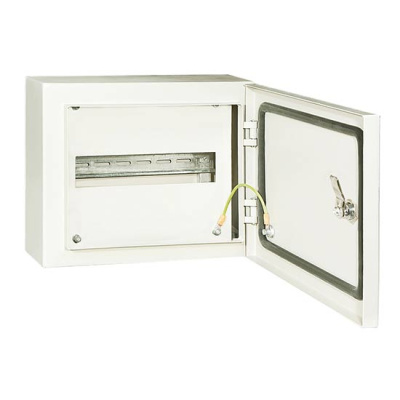 Шкаф металлический 330х265х165мм, 1ряд/12 мод., IP66 / белый TDM ЩРН-12 TDM ELECTRIC ЩРн SQ0905-0070