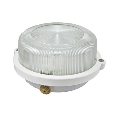 Светильник накладной, круг без решетки 212х104мм, 60W, Е27, IP54 / белый TDM НПП 03-100-005.03 У3 TDM ELECTRIC  SQ0311-0003