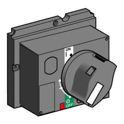 Поворотная рукоятка управления Черная Schneider Electric Schneider Electric  GV7AP03