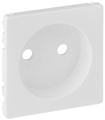 Накладка розетки без заземления с защитными шторками Legrand Valena Life Белый Legrand Valena Life 754970