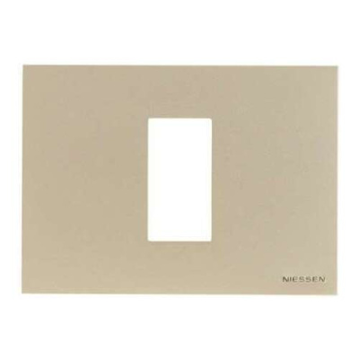 Рамка итальянский стандарт ITA 1 мод ABB NIE Zenit Шампань N2471 CV ABB Zenit 2CLA247100N1901