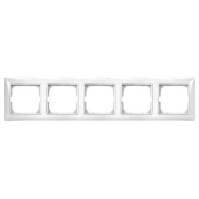 Рамка 5-постовая ABB BJB Basic55 Белый ABB Basic 55 2CKA001725A1483