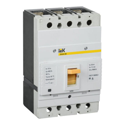 Автоматический выключатель IEK ВА44-39 3P 630A 35kA IEK ВА44-39 SVT50-3-0630-35