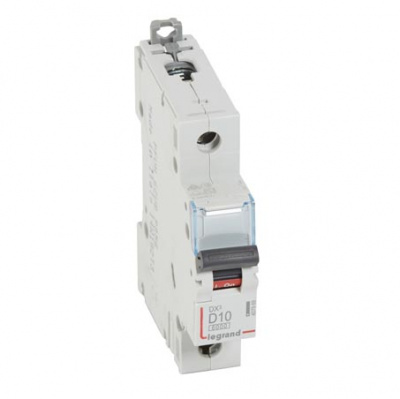 Автоматический выключатель 1P 10A D 6kA Legrand DX3 Legrand DX3 407969