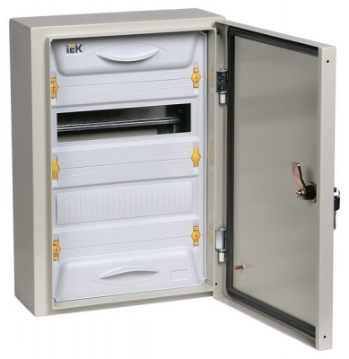 Щит модульный навесной 440х310х136мм, 24мод, IP54 / серый IEK ЩРн-24з-1 UNIVERSAL IEK ЩРн UNIVERSAL MKM11-N-24-54-Z-U