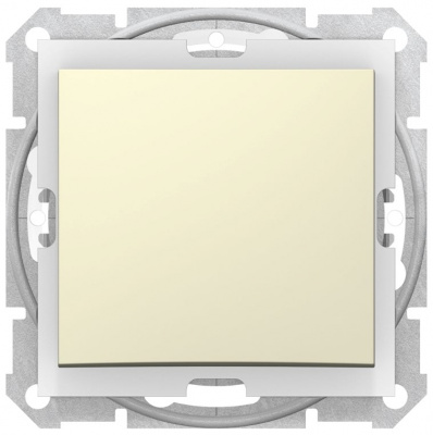 Выключатель 1-клавишный 10A IP44 Schneider Electric Sedna Бежевый Schneider Electric Sedna SDN0100347
