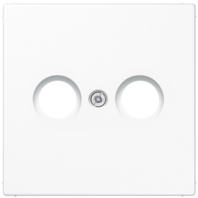 Накладка TV-FM розетки Jung Белый Jung LS серия LS990TVWW