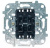 Механизм Выключатель жалюзи кнопочный без фиксации 10A ABB NIE 8144 ABB Olas/Tacto/Zenit/Sky 2CLA814400A1001