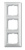 Рамка 3-постовая ABB BJB Basic55 chalet Белый ABB Basic 55 2CKA001725A1513