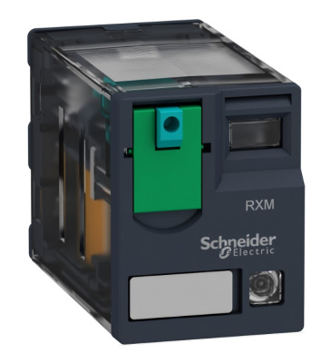Реле 2СО светодиод 24В DC Schneider Electric Schneider Electric  RXM2AB2BD