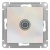 Розетка TV проходная 4DB механизм Schneider Electric AtlasDesign Жемчуг Systeme Electric AtlasDesign ATN000492