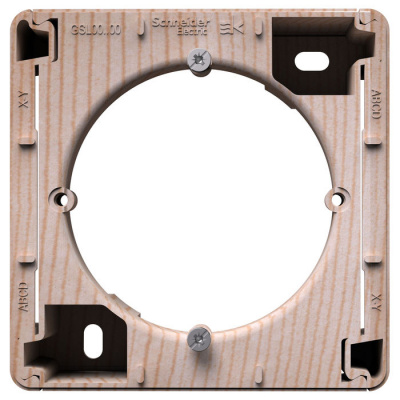 Коробка наружного монтажа Systeme Electric Glossa Сосна Systeme Electric  GSL001500