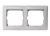 Рамка 2-постовая ABB BJB Basic55 chalet Белый ABB Basic 55 2CKA001725A1512